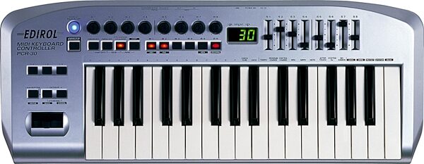 open zoom image for Edirol PCR30 32-Key USB MIDI Keyboard Controller, Main