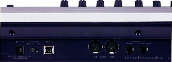 open zoom image for Edirol PCR50 49-Key USB MIDI Keyboard Controller, Rear