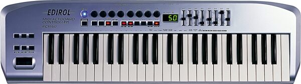 open zoom image for Edirol PCR50 49-Key USB MIDI Keyboard Controller, Main