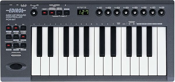 open zoom image for Edirol PCRM1 25-Key USB MIDI Keyboard Controller, Main