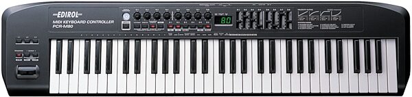 open zoom image for Edirol PCRM80 61-Key USB MIDI Keyboard Controller, Top