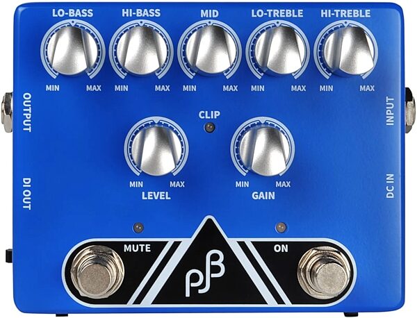 open zoom image for Phil Jones Bass PE5 Preamp EQ and Direct Box Pedal, New, Main