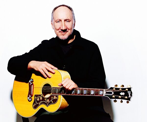 open zoom image for Gibson SJ-200 Pete Townshend Jumbo Acoustic-Electric Guitar (with Case), With Townshend Sitting