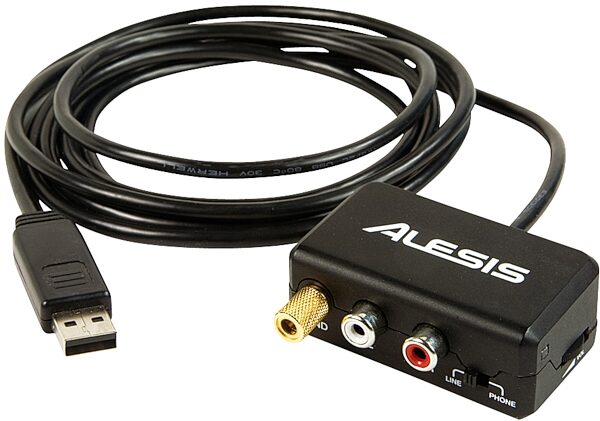 open zoom image for Alesis PhonoLink Stereo RCA-to-USB Cable, Main