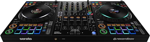 open zoom image for Pioneer DJ DDJ-FLX10 DJ Controller, Black, Action Position Back