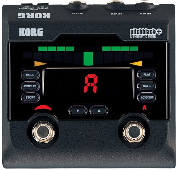 open zoom image for Korg Pitchblack Plus Chromatic Tuner Pedal, Main