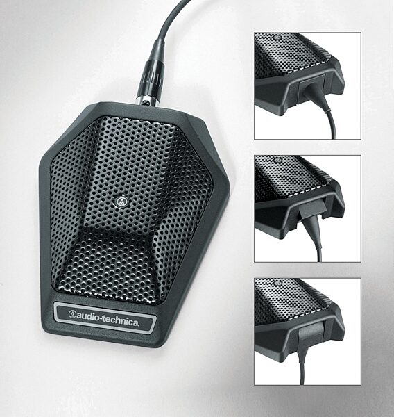 open zoom image for Audio-Technica U891R Condenser Boundary Microphone, Connections