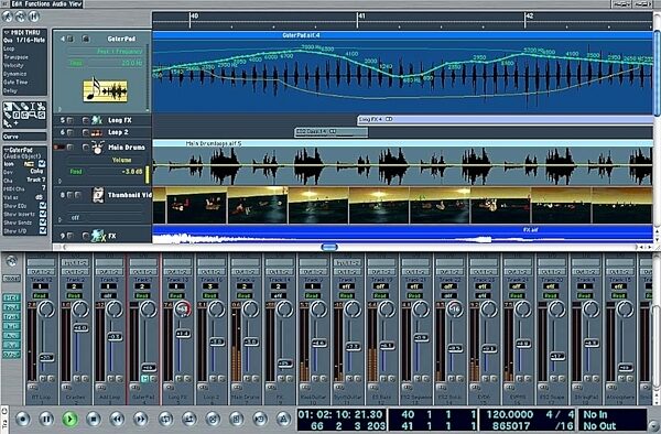 open zoom image for Emagic Logic Platinum (Macintosh), Mixing