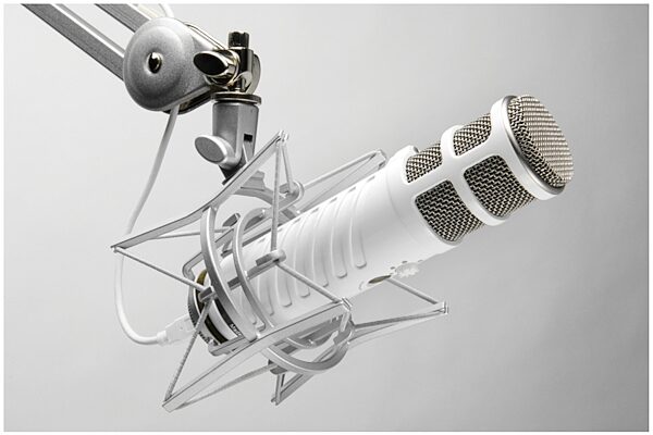 open zoom image for Rode Podcaster Dynamic USB Microphone, In Use (with PSM1 Shockmount  Not Included)