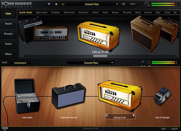 open zoom image for Line 6 POD Studio KB37 37-Key Keyboard Controller, Screenshot - Citrus