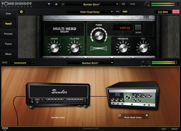 open zoom image for Line 6 POD Studio KB37 37-Key Keyboard Controller, Screenshot - Multihead