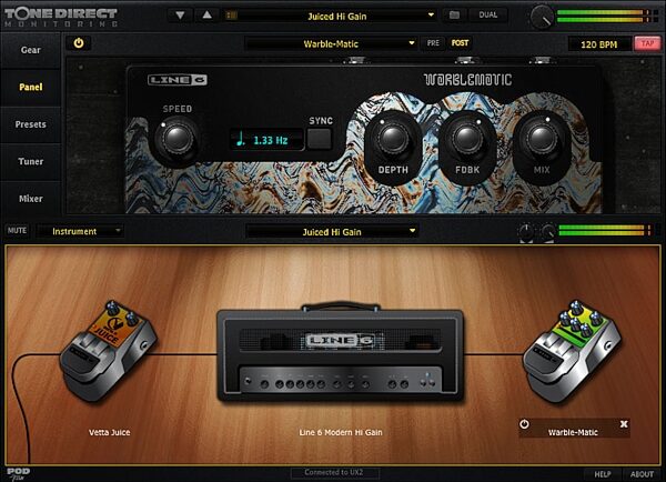 open zoom image for Line 6 POD Studio KB37 37-Key Keyboard Controller, Screenshot - Warblematic