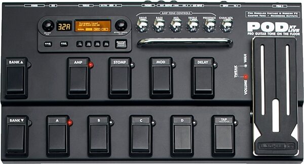 open zoom image for Line 6 PODxt Live Guitar Amp Modeling Pedal, Main