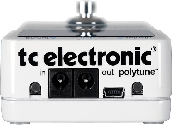 open zoom image for TC Electronic PolyTune Poly-Chromatic Pedal Tuner, Rear