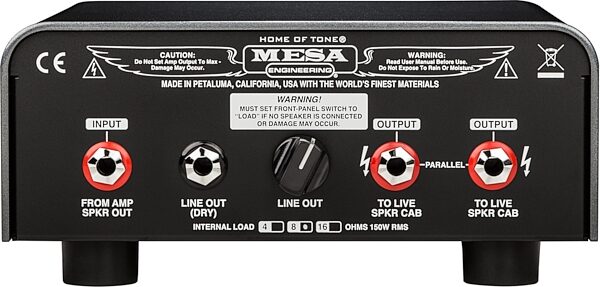open zoom image for Mesa/Boogie PowerHouse Reactive Attenuator, 4 Ohms, Action Position Back