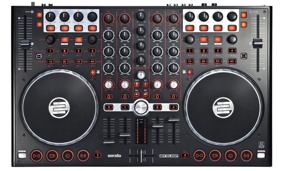open zoom image for Reloop Terminal Mix 4 Serato DJ and VJ Controller Bundle, Top