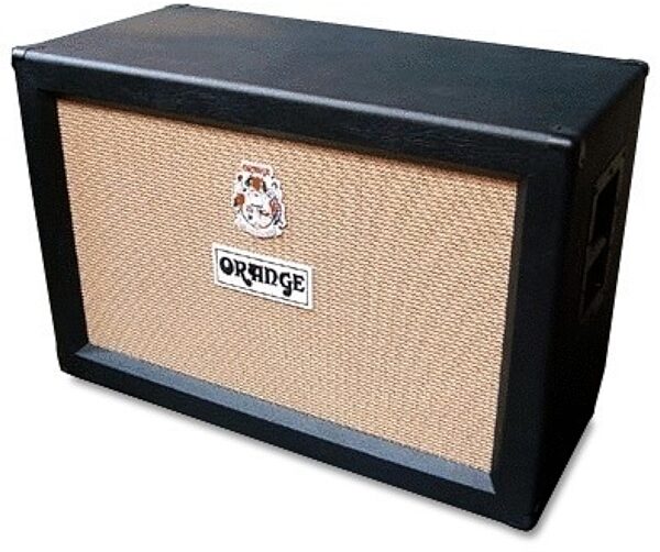 open zoom image for Orange PPC212 Guitar Speaker Cabinet (120 Watts, 2x12"), 16 Ohms, Black, Black - Angle