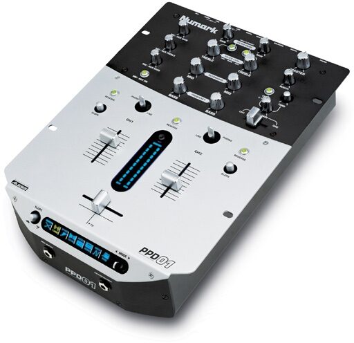 open zoom image for Numark PPD01 2-Channel 24-Bit Digital DJ Mixer, Main