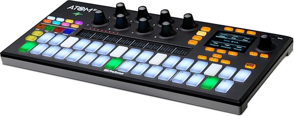 open zoom image for PreSonus Atom SQ Hybrid MIDI Keyboard and Pad Controller, New, Action Position Back