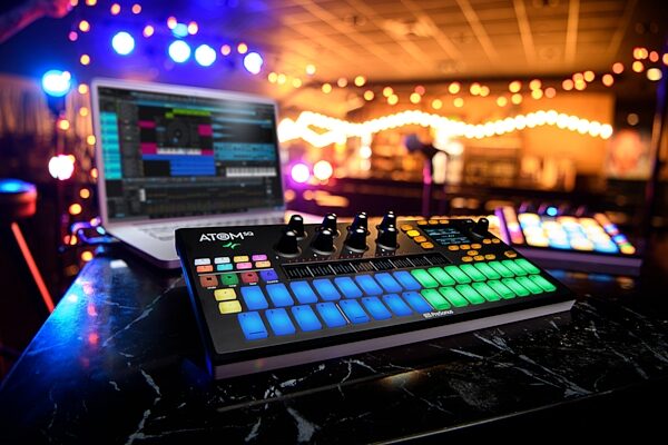 open zoom image for PreSonus Atom SQ Hybrid MIDI Keyboard and Pad Controller, New, Action Position Back