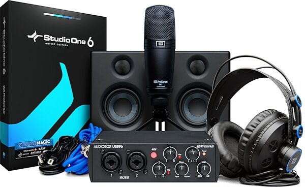 open zoom image for PreSonus AudioBox USB 96 Studio Ultimate Bundle - 25th Anniversary Edition, Main