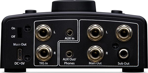 open zoom image for PreSonus MicroStation BT Monitor Controller, New, Rear detail Back