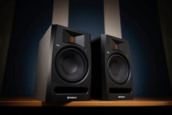 open zoom image for PreSonus R80 V2 Powered Studio Monitor, view