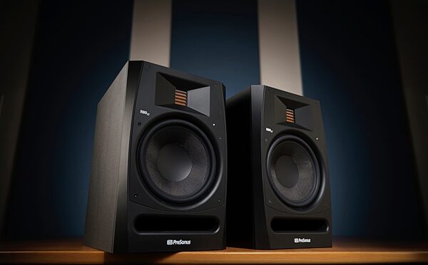 open zoom image for PreSonus R80 V2 Powered Studio Monitor, Action Position Back