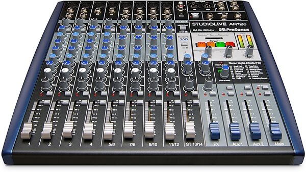 open zoom image for PreSonus StudioLive AR12c 14-Channel Mixer/USB-C Interface, New, Detail Front