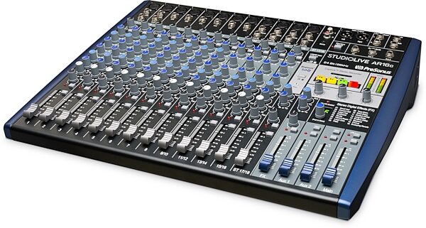 open zoom image for PreSonus StudioLive AR16c 18-Channel Mixer/USB-C Interface, New, Angled Front