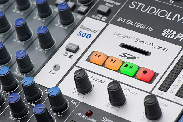 open zoom image for PreSonus StudioLive AR16c 18-Channel Mixer/USB-C Interface, New, Detail Front
