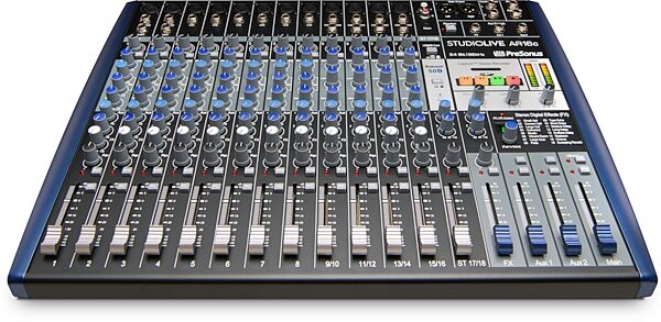 open zoom image for PreSonus StudioLive AR16c 18-Channel Mixer/USB-C Interface, New, Angled Front