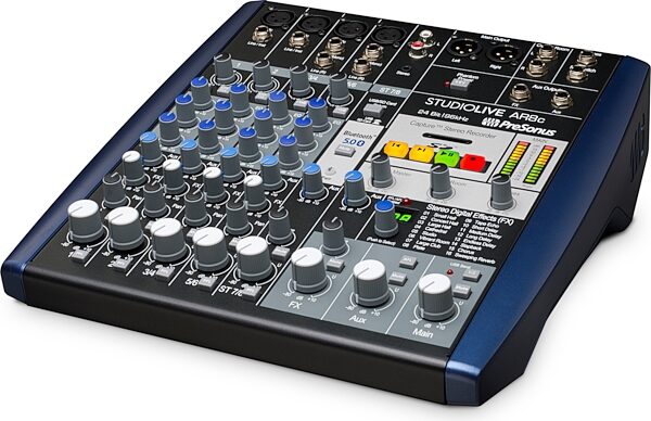 open zoom image for PreSonus StudioLive AR8c 8-Channel Mixer/USB-C Interface, New, Angled Front