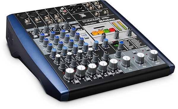 open zoom image for PreSonus StudioLive AR8c 8-Channel Mixer/USB-C Interface, New, Angled Front