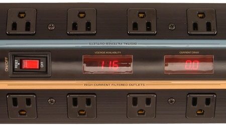 open zoom image for Monster Cable Power Pro 2000 12-Outlet Power Conditioner, Close Up 2