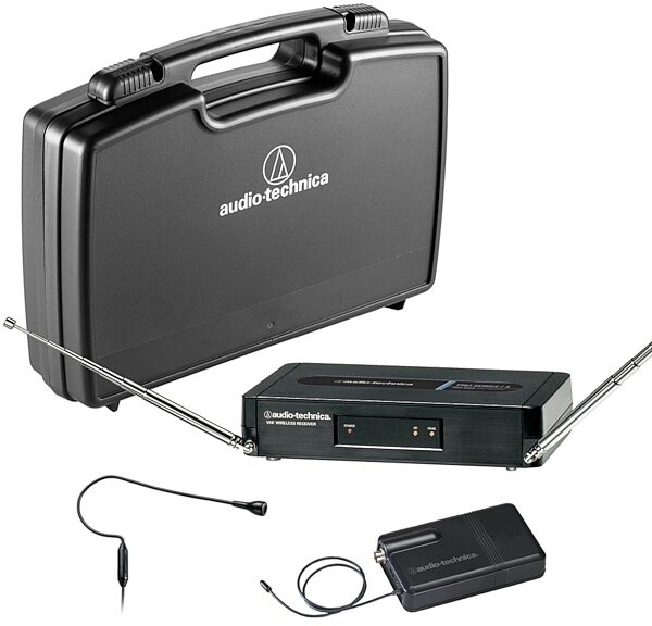 open zoom image for Audio-Technica PRO-301/H92 Pro Series 3 VHF Wireless Headset Microphone System, Black