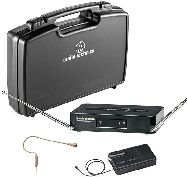open zoom image for Audio-Technica PRO-301/H92 Pro Series 3 VHF Wireless Headset Microphone System, Beige