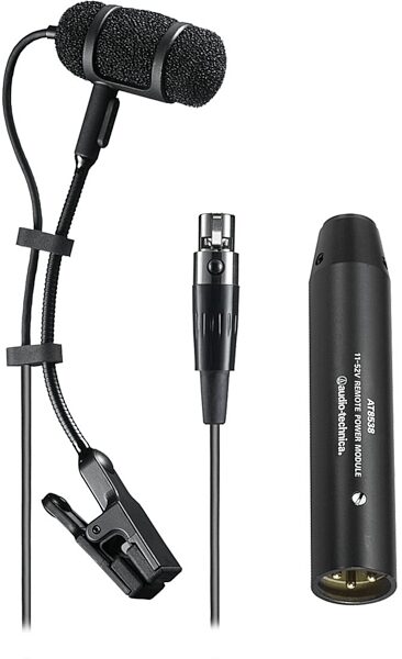 open zoom image for Audio-Technica PRO35 Cardioid Condenser Clip-on Instrument Microphone, Wired - XLR power module, Open Box (Like New), Main