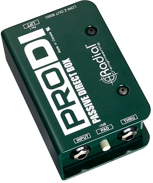 open zoom image for Radial Pro DI Passive Direct Box, New, Left
