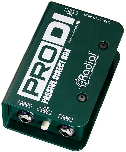 open zoom image for Radial Pro DI Passive Direct Box, New, Right