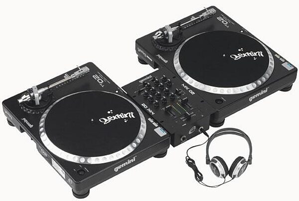 open zoom image for Gemini Scratch Master 5.0 DJ Turntable Package, Main