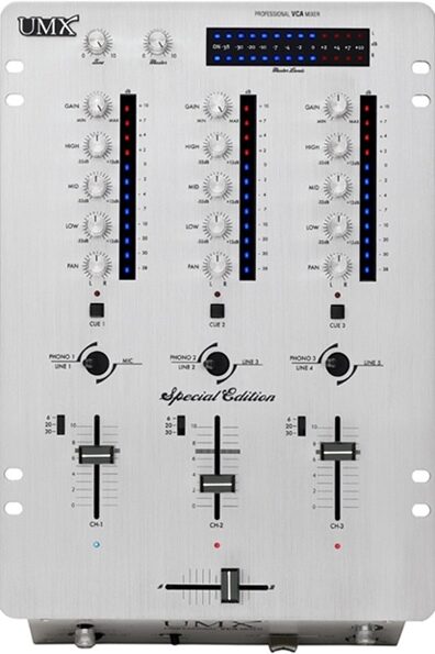 open zoom image for Gemini UMXSE 3-Channel VCA Mixer, Main