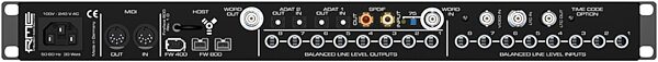 open zoom image for RME Fireface 800 FireWire Audio Interface, Back