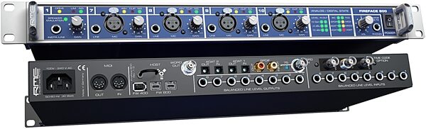 open zoom image for RME Fireface 800 FireWire Audio Interface, Front and Back - Angle