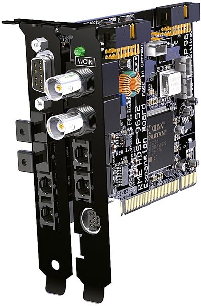 open zoom image for RME HDSP 9652 Hammerfall DSP 24/96K Digital PCI Card, Angle