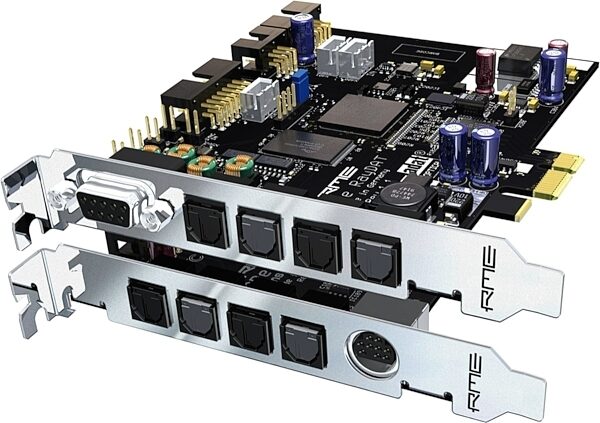 open zoom image for RME HDSPe RayDAT ADAT/AES PCI Express Card Audio Interface, Front