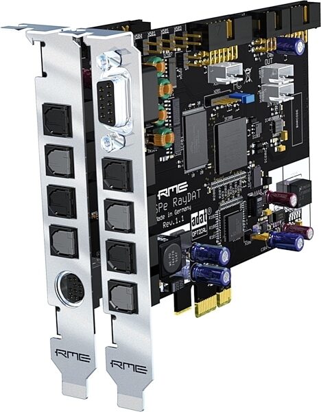 open zoom image for RME HDSPe RayDAT ADAT/AES PCI Express Card Audio Interface, Main