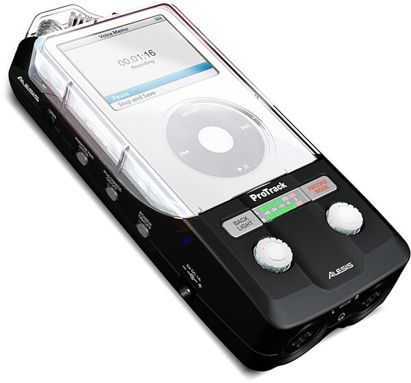 open zoom image for Alesis ProTrack Handheld Stereo Digital Recorder for iPod, Main