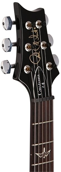 open zoom image for PRS Paul Reed Smith Custom 24 10-Top Thin Neck Electric Guitar, Purple Hazel Headstock