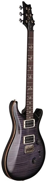 open zoom image for PRS Paul Reed Smith Custom 24 10-Top Thin Neck Electric Guitar, Purple Hazel Angle Left